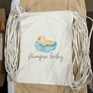 18 Siempre Baby Drawstring Baby Shower Gift Bags